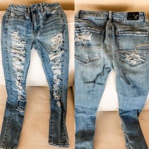 American Eagle Hi-Rise Jegging Sz 2s